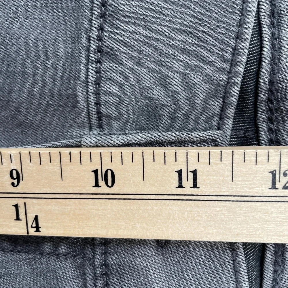 Mugsy Jeans Men 38x32 Gray Beans Slim Stretch Denim Pants Casual Comfort